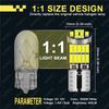 10-40 PCS CANBUS No Error T10 W5W LED Bulb For Car Interior Dome Door Map Trunk License Plate Lights 12V 26SMD 400LM 6500k White Dome Lights 6