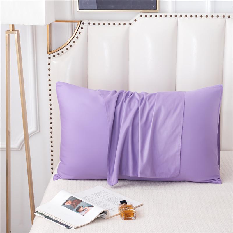 Pure Cotton Pillowcase High-Quality Envelope Pillowcover Solid Color Bedding Pillow Case 40x60 50x90 Sleep Pillow Cover