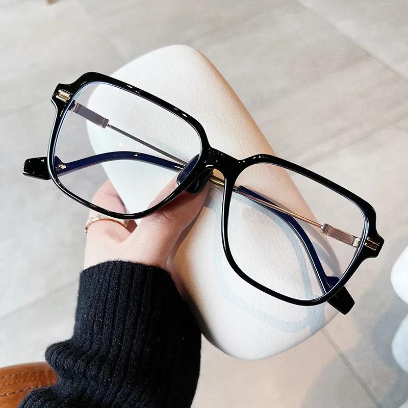 

Retro Anti Blue Light Glasses Women Men Office Computer Reading Versatile Square Frame Anti Radiation Video Gaming Eyewear
