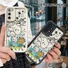 Phone case: 2D flat, suitable for Samsung Galaxy A34 A35 M05 M06 S20 S22 S21 FE Plus 5G protective case, white little rabbit, perfect holiday gift for