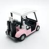 Realistic Alloy Golf Cart Model Miniature Pullback Vehicle Desktop Decoration Gift For Collectors And Golf Enthusiasts