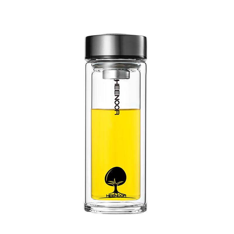 Heenoor Double-Wall Glass Tea Mug