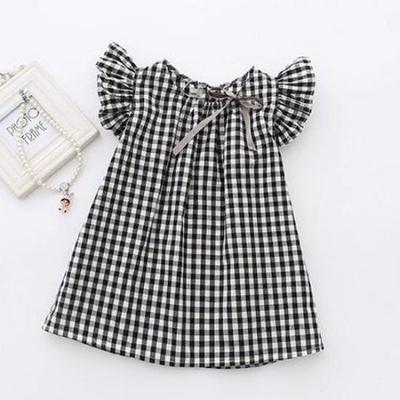 newborn plaid dress