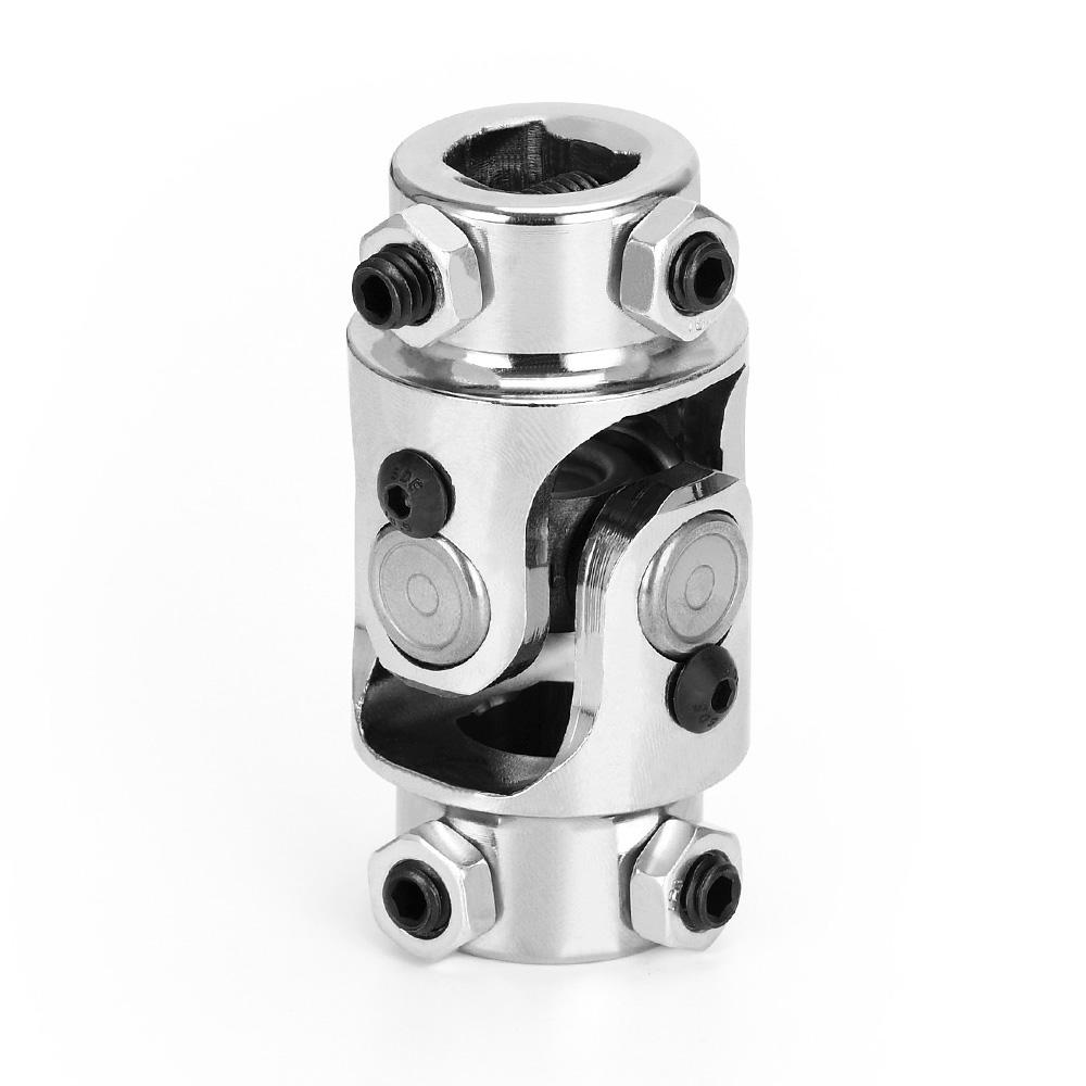 

3/4 DD X 3/4 -30 SP шлицевой хромированный одинарный вал U-образного шарнира, универсальный рулевой механизм для Ford Volkswagen Chevrolet