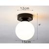 Modern Simple Porch Light Stair Hallway Light Ball Glass Modern Balcony Ceiling Light Led Lights for Room  Lamps for Living Room