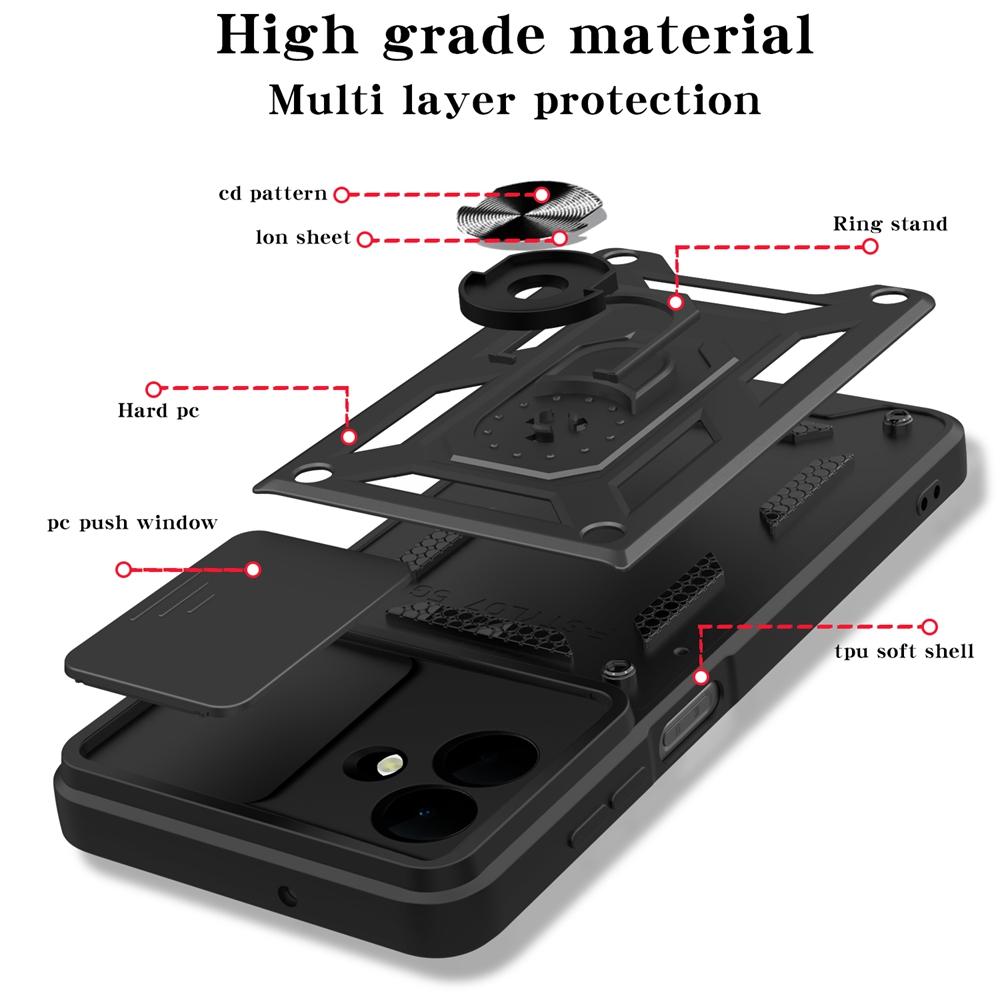 Armor Case for Samsung Galaxy A57 A37 A07 A06 A73 A72 A71 A56 A55 A54 A53 A52 A51 A42 A36 A35 A25 A23 A16 A15 Cover Slide Camera