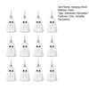 6/12Pcs Halloween Hanging Ghost Ornaments Resin Mini Ghost Figurine for Halloween Tree