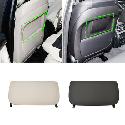 Para BMW F10 F10 F06 F07 F02 Panel Trasero del Asiento del Coche Cubierta de Bolsillo de Almacenamiento del Respaldo de Cuero Accesorio Para BMW Serie 5 6 7 520 630 740