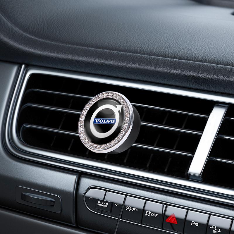 Fcvdz6 Car Fragrance Clip Air Vent Oil Perfume Diffuser Aromatherapy For Volvo XC90 V90 V60 XC60 V40 EC40 EX40 S80 S60 S90 C40 XC40 V70