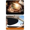 Car Window Sun Shade 1 Pair Window Sunshades Car Side Protector Static Cling Film Hot Weather Stickers For Sedan Truck Minivan