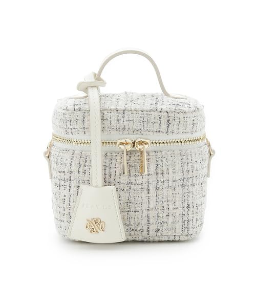 FRAY Mini Vanity Bag FWGB254309 White I.D. Women's