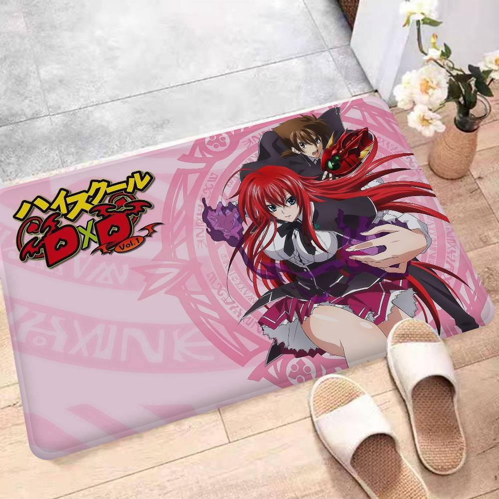 Anime High School DxD Entrance Door Mat Nordic Style Home Doormat Bathroom-Toilet Mats Bedroom Hotel Decor Mat