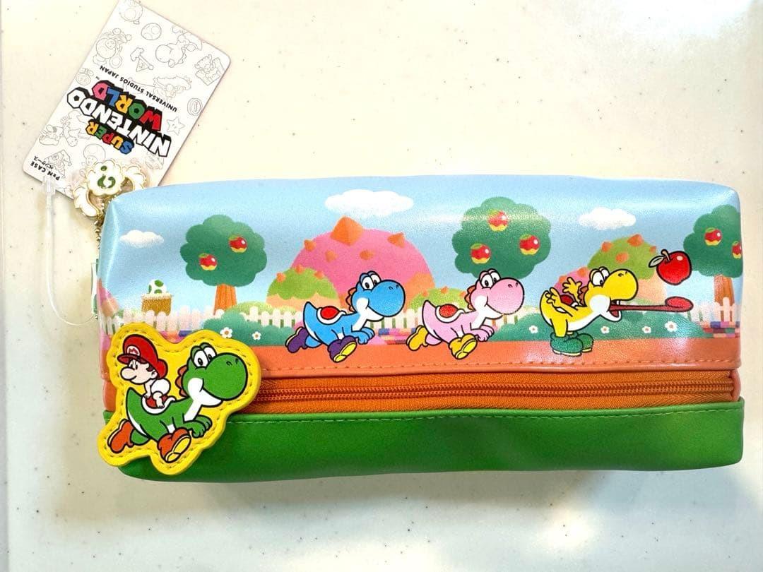 USJ Super Nintendo World Yoshi Baby Mario Pencil Case Pouch Universal Studios