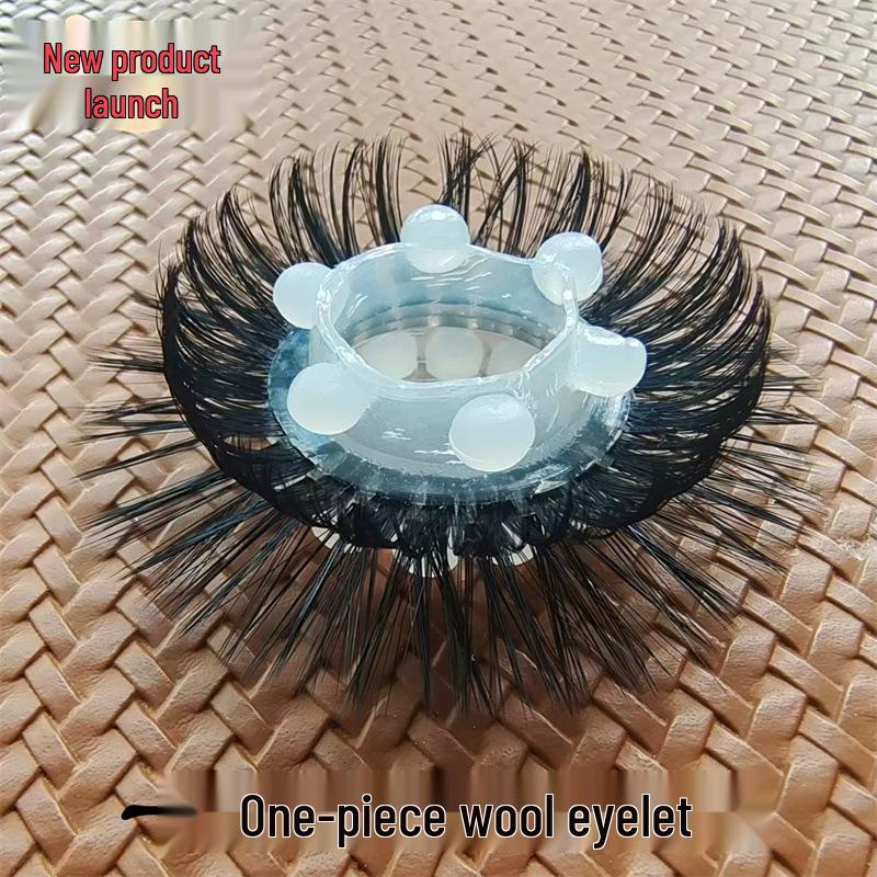 Silicone Sheep Eye Ponytail Cock Ring Hair Tie