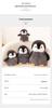 Winter Cute Hooded Penguin Plush Scarf Toy for Girls - Perfect Birthday Gift