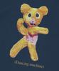 MAHAGRID Dancing Machine Tee Navy(Mg2Fmmt507A)