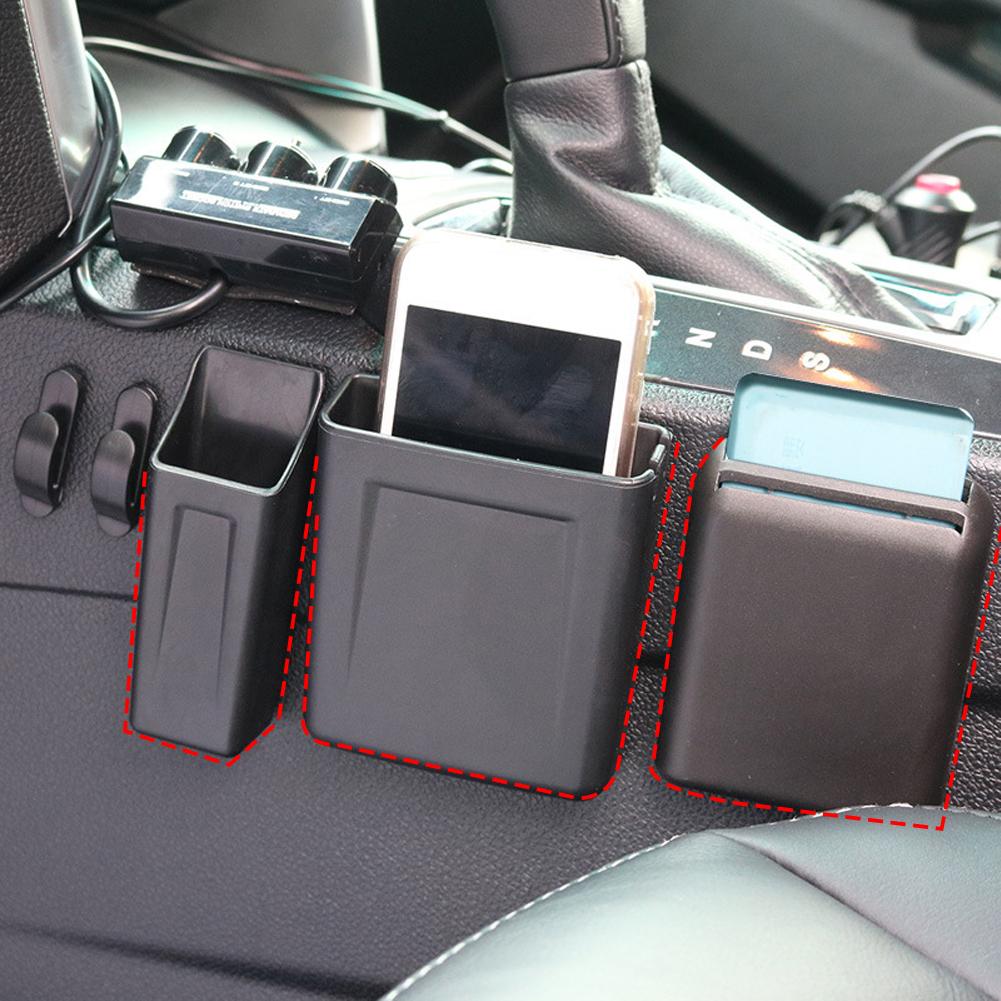 Car Automobile Cell Phone Gap Storage Box Auto Seat Organizer Crevice Creative Hanging Holder for Phone Pocket Accessories