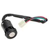 HIAORS 4 Wire Pin Ignition Key Switch Set For Tao Tao Coolster Baja Hawk Sunl Apollo Z20 DB-007 Coleman Roketa 50Cc 70Cc 90Cc 110Cc 125Cc 150Cc