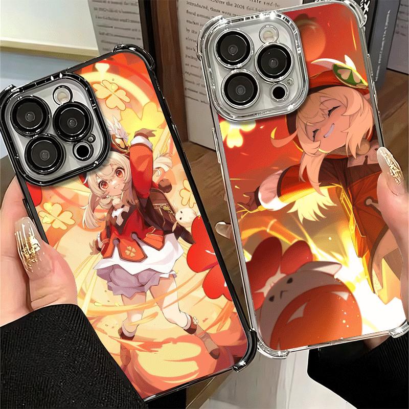 Genshin Impact Klee Plating Phone Case For Xiaomi Poco X5 X6 X7 X8 Pro Max F8 Ultra F7 M8 M7 M5S Redmi 15C 15 14C 13C 13 X3 12C