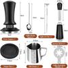 Adjustable Coffee Tamper & Distributor 7-Piece Set