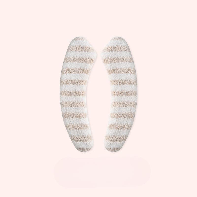 Toilet Seat Cushion with Plush Material - Winter Thickened - Household Toilet Seat Ring Cushion - Adhesive Type - Universal Pad