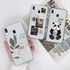For Samsung Galaxy A40 A41 Phone Case Simple Creative Clear Back Cover For Samsung A 40 A 41 Soft TPU Silicone Anti Drop Fundas