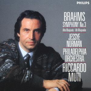 CD RICCARDO MUTI BRAHMS SYMPHONY NO.3 . ALTO RHAPSO UCCP3312 Universal 2005 Japan Classical Used