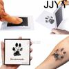 DIY Handprint and Footprint Kit with Ink Pads and Photo Frame for Toddlers Baby Shower Gift Safe Clean Souvenir Accessories