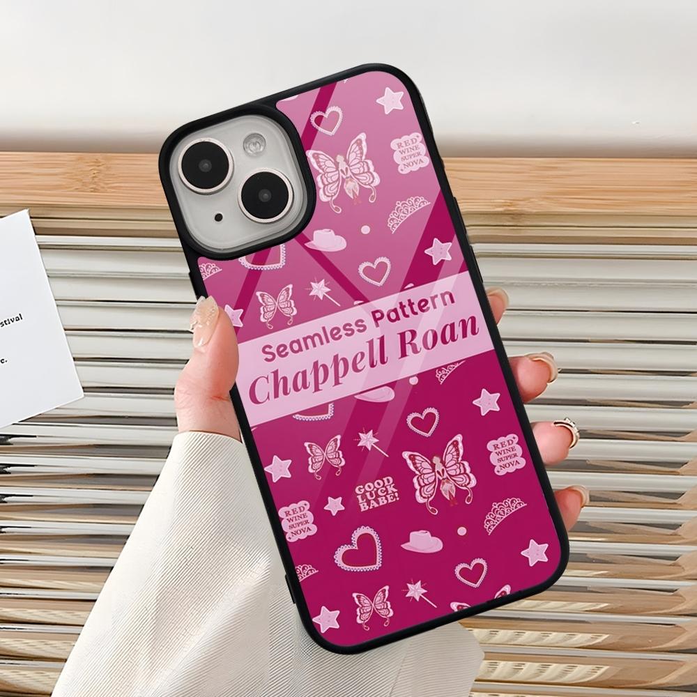 

Singer Chappell Roan Phone Case For Iphone 15 Pro Max 14 12 11 13 Mini 16 8 7 Plus X Xs XR PC+TPU Back Cover iPhoneXR