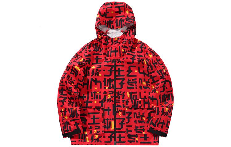 Куртки Li Ning Мужские Бык Красный С капюшоном Умеренные Другие AFDP147-2 L