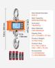 Digital Crane Scale, 4400 lbs/2000 kg Max Capacity, Heavy Duty Industrial Hanging Scale with Cast Aluminum Case & LCD Display, 500 g Division & 3 Unit