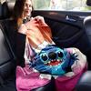 1pc, Stitch Blanket, Home Decor, Couch Cover, Outdoor Blanket, Gift for Friends, Blankets, Suitable for Bedroom, Living Room, Travel, Camping, Car, Be