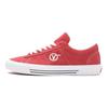 Vans Sid Suede V Logo Retro Suede Casual Durable Shock Absorbing Lightweight Breathable Low Top Skate Shoes Unisex Sneakers Brick-Orange VN0A54F54XI