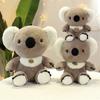 Adorable Plush Koala Toy Sitting Pose Cuddly Cartoon Doll Girls Kid Holiday Gift
