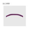 For Zeekr 7X 2024 2025 Super Suede Armrest Rear Metal Panel Trim Cover Interior Decoration Sticker Modification Accessories