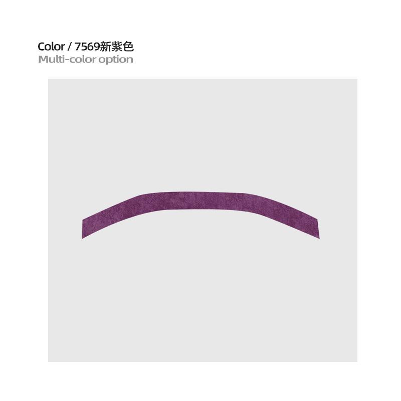 For Zeekr 7X 2024 2025 Super Suede Armrest Rear Metal Panel Trim Cover Interior Decoration Sticker Modification Accessories