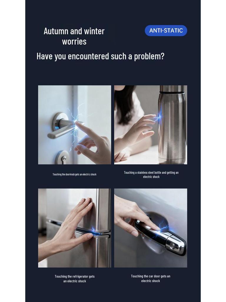 Winter Home Anti-Static Peephole Device for Dryness Elimination