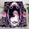 Unicorn Fantasy Blanket Soft Comfortable All Seasons Perfect Sofa Office Nap Travel Birthday Gift Christmas Present