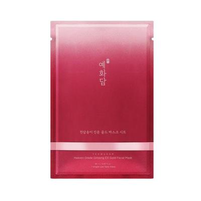 Yehwadam Cheonsam Soongi JinYoon Gold Mask 5 Sheets