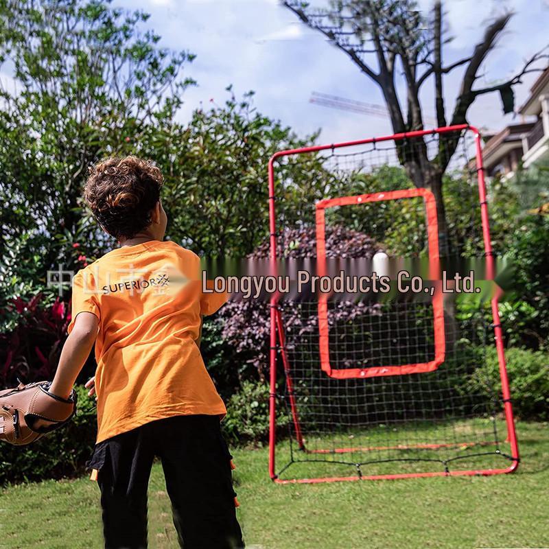 Adjustable Portable Rebound Net for Baseball, Softball, and Football Training