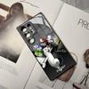 Custodia per Telefono D-Danganronpa Monokuma Per Samsung Galaxy S26 S25 S24 S23 S22 S20 S21 Edge Ultra Plus Fe Copertura Colorata Argento
