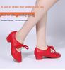 Women's 2025 Low-Top Latin Dance Shoes – Soft Sole, Shallow Mouth, Modern Style