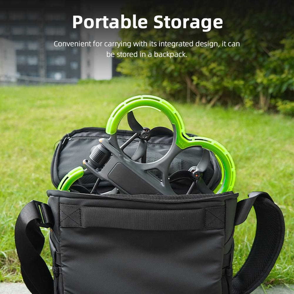 Propeller Guard Bumper Anti-collision Protectors TPU Protective Bumper Ring Impact Protector for DJI Avata 2 Drone Accessories