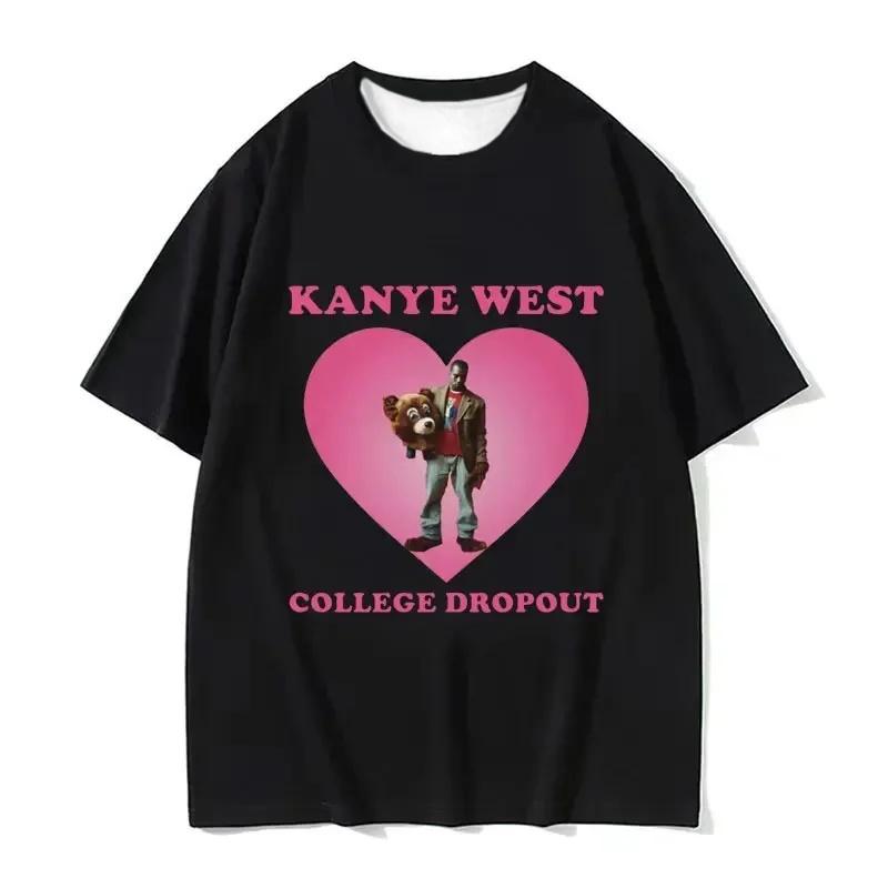 Funny Kanye West Meme T-Shirt Men's Vintage Fashion Hip Hop Rap Style Tshirt Men Women Short Sleeve T Shirt Streetwear
