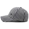 Women's Autumn/Winter Houndstooth Plaid Baseball Cap - Korean Style Fashion, Casual, Versatile, Outdoor Warm Hat.