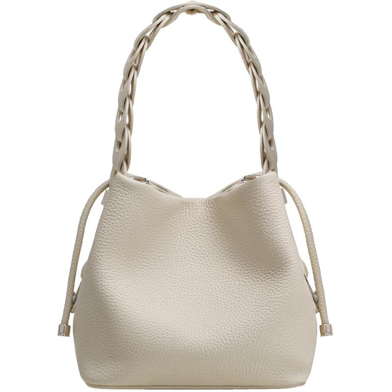 2025 New Women's Bag Fashion Versatile Autumn Winter Bucket Bag Handbag Basket Shoulder Crossbody Small Bag