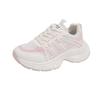 2025 New Women's Shoes Autumn Trendy Brand Women's Thick Sole Increased Casual Flow Reflective Sports Running Trendy Shoes
