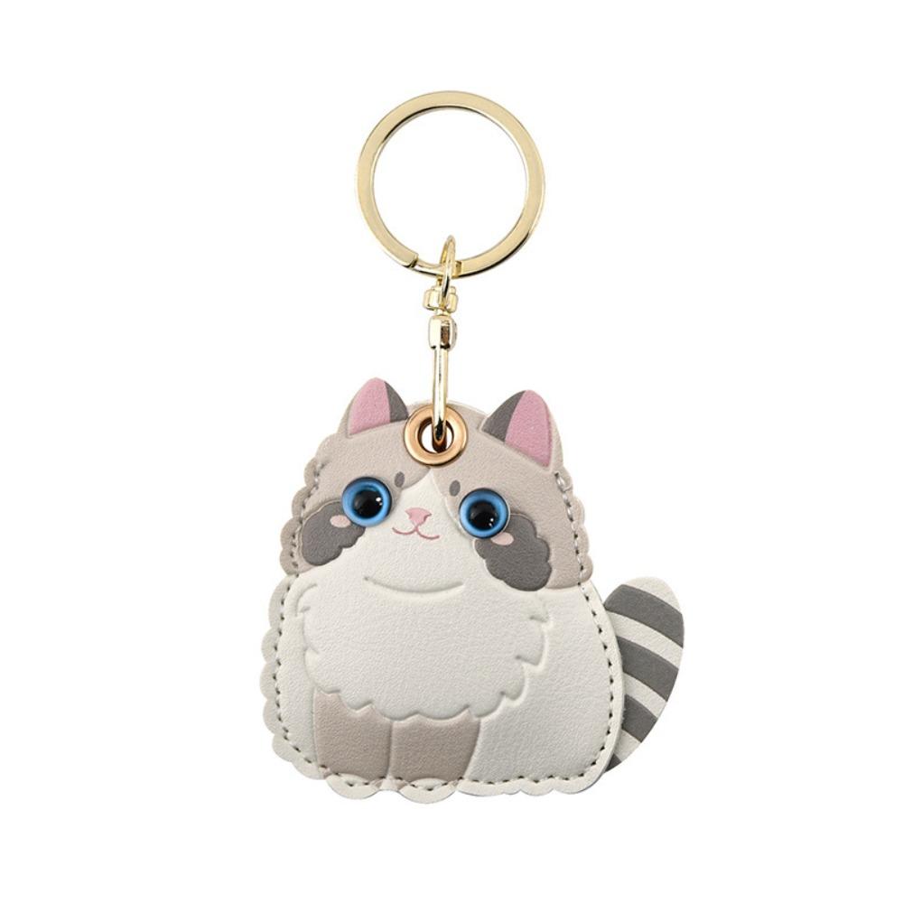 

DIY Animals Keychain Handmade Access Card Cover Multi-color Key Protective Case Bag Pendant Style 1