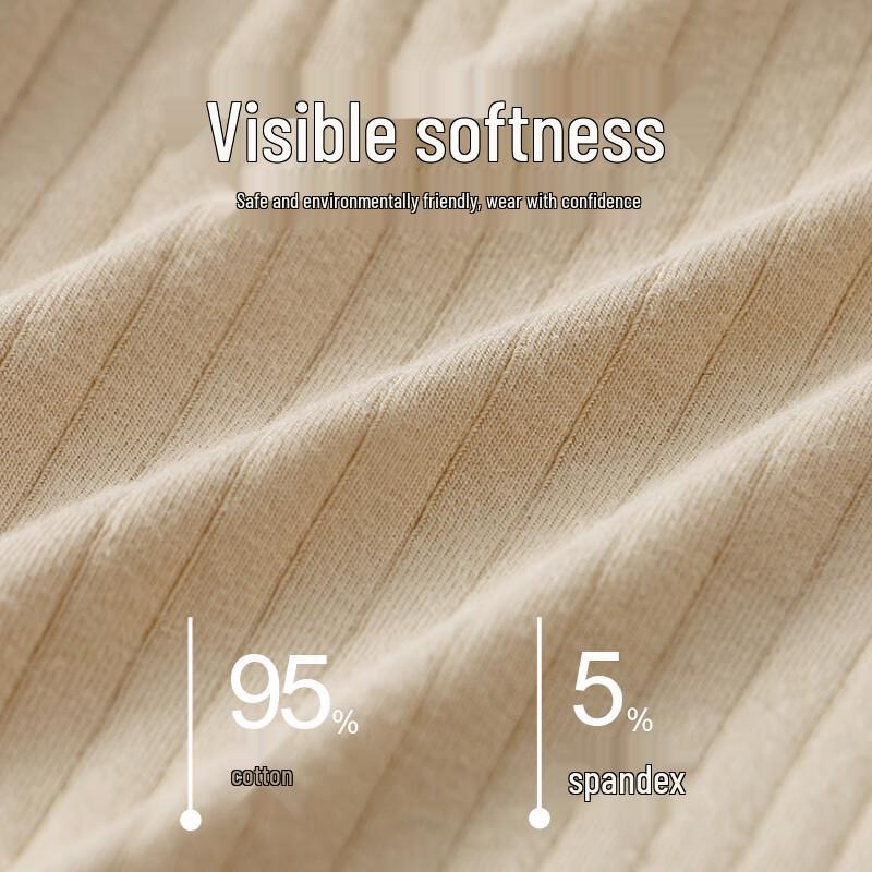 Baisina Men's 100% Cotton Antibacterial Boxer Briefs