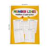 Number Line Workbook Exercise Notebook for Middle High School Math Curriculum Quality Paper for Teachers and Students